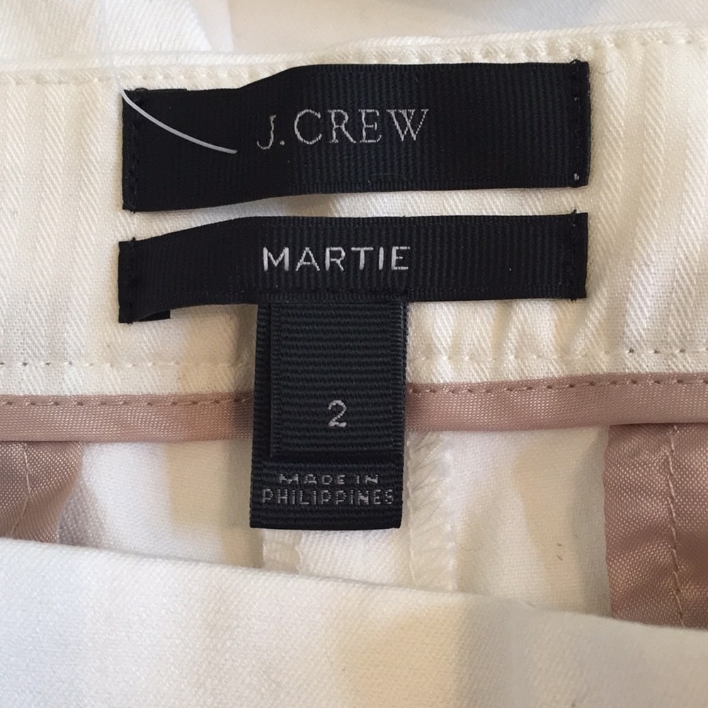 NWT J Crew slim cropped stretch cotton Martie Pant - Picture 6 of 8
